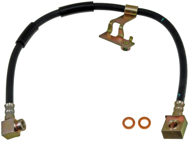 Dorman - First Stop Brake Hydraulic Hose P/N:H380074 Fits: Chrysler Lebaron, Chrysler New Yorker, Chrysler Shadow, Chrysler Spirit, Dodge Caravan, Dodge Daytona, Dodge Dynasty, Dodge Grand Caravan, Dodge Shadow, Dodge Spirit - Image 1