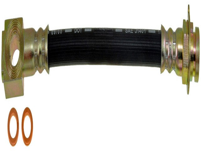 Dorman - First Stop Brake Hydraulic Hose P/N:H380483 Fits: Chevrolet Camaro 02-93, Chevrolet Venture 05-98, Pontiac Firebird 02-93, Pontiac Montana 05-99, Pontiac Trans Sport 1998 - Image 1