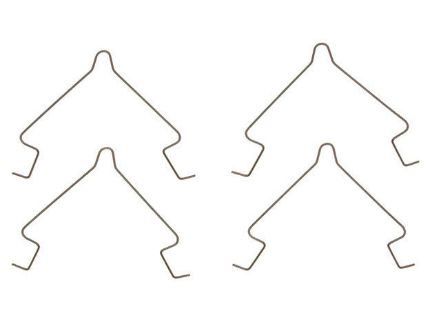 Raybestos Brakes Disc Brake Pad Drag Reduction Clip P/N:H6019 Fits: Chevrolet Colorado, Chrysler Pacifica, Ford Crown Victoria, GMC Canyon, Isuzu I-280, Isuzu I-290, Isuzu I-350, Isuzu I-370, Lincoln Aviator, Lincoln Town Car - Image 1
