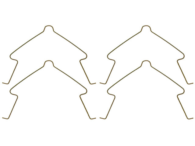 Raybestos Brakes Disc Brake Pad Drag Reduction Clip P/N:H6045 Fits: Acura Cl 03-01, Acura Rl 04-99, Acura Tl 08-99, Acura Tsx 10-04, Honda Accord 10-03 - Image 1