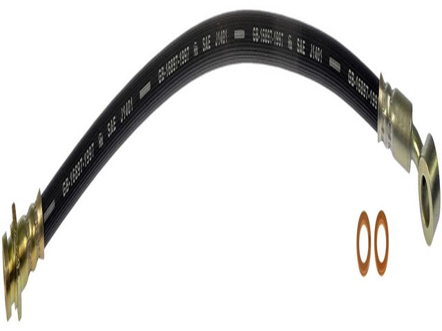 Dorman - First Stop Brake Hydraulic Hose P/N:H620348 Fits: Chevrolet W4500 Tiltmaster 04-99, Chevrolet W5500 Tiltmaster 04-99, GMC W4500 Forward 04-99, GMC W5500 Forward 04-99, Isuzu Npr-hd 04-99, Isuzu Nqr 04-99 - Image 1