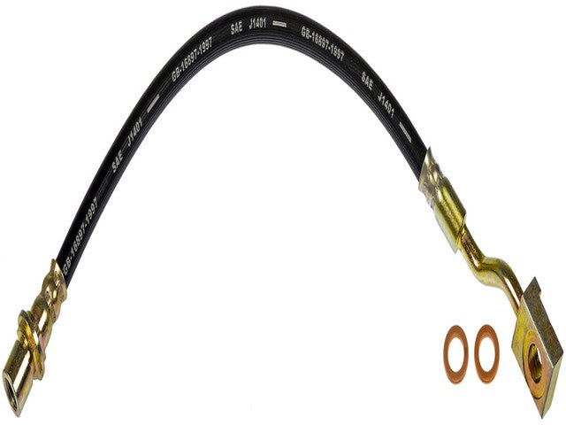 Dorman - First Stop Brake Hydraulic Hose P/N:H620781 Fits: Chevrolet Silverado 2500, Chevrolet Silverado 2500 Hd, Chevrolet Silverado 3500, Chevrolet Silverado 3500 Hd, Chevrolet Suburban 2500, GMC Sierra 2500 Hd, GMC Sierra 3500 Hd, GMC Yukon Xl 2500 - Image 1