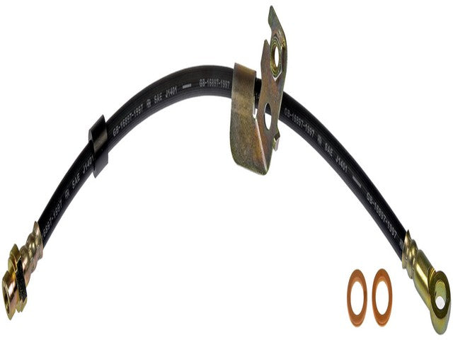 Dorman - First Stop Brake Hydraulic Hose P/N:H620909 Fits: Chrysler 200 14-11, Chrysler Sebring 10-07, Dodge Avenger 14-08, Dodge Caliber 12-07, Jeep Compass 17-07, Jeep Patriot 17-07 - Image 1