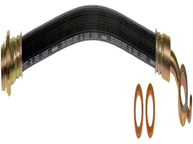 Dorman - First Stop Brake Hydraulic Hose P/N:H621222 Fits: Volvo S60 16-12, Volvo S80 16-07, Volvo V60 18-14, Volvo V60 Cross Country 18-15, Volvo Xc60 17-10, Volvo Xc70 16-08 - Image 1