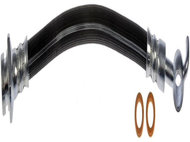 Dorman - First Stop Brake Hydraulic Hose P/N:H621244 Fits: Nissan Qashqai 2017, Nissan Rogue 20-08, Nissan Rogue Select 15-14, Nissan Rogue Sport 2017, Nissan X-trail 12-08 - Image 1