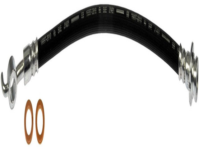 Dorman - First Stop Brake Hydraulic Hose P/N:H621728 Fits: Infiniti M35h 13-12, Infiniti M37 13-11, Infiniti M56 13-11, Infiniti Q50 20-14, Infiniti Q60 20-17, Infiniti Q70 19-14, Infiniti Q70l 19-15 - Image 1