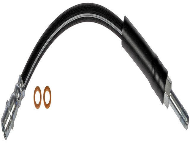 Dorman - First Stop Brake Hydraulic Hose P/N:H621928 Fits: Mercedes-benz Slc180 19-17, Mercedes-benz Slc200 2017, Mercedes-benz Slc300 19-17, Mercedes-benz Slk200 16-13, Mercedes-benz Slk250 15-12, Mercedes-benz Slk300 2016, Mercedes-benz Slk350 16-12 - Image 1
