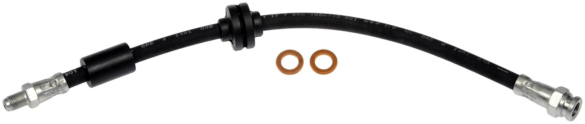 Dorman - First Stop Brake Hydraulic Hose P/N:H622541 Fits: Fiat 500x 19-16, Ford Edge 23-21, Jeep Renegade 20-15, Lincoln Mkx 18-16, Lincoln Nautilus 23-19 - Image 1