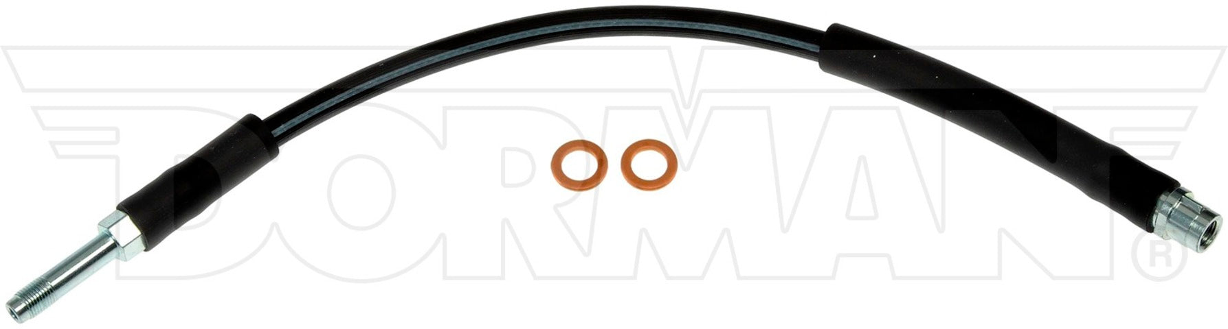 Dorman - First Stop Brake Hydraulic Hose P/N:H622620 Fits: Infiniti Qx30, Mercedes-benz B Electric Drive, Mercedes-benz B250, Mercedes-benz B250e, Mercedes-benz Gla180, Mercedes-benz Gla200, Mercedes-benz Gla250, Mercedes-benz Gla45 Amg - Image 1