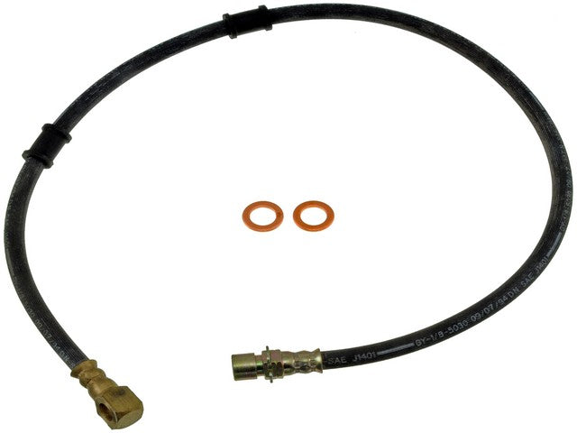 Dorman - First Stop Brake Hydraulic Hose P/N:H77858 Fits: International 1652sc, International 1652ups, International 3900fc, International 4600, International 4600lp, International 4600uh - Image 1