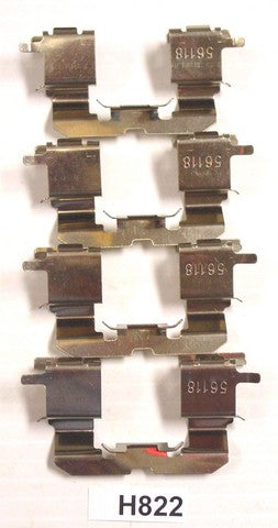 Better Brake Parts Disc Brake Caliper Abutment Service Kit P/N:H822K Fits: Toyota Mr2 Spyder 02-00, Toyota Prius 02-01 - Image 1