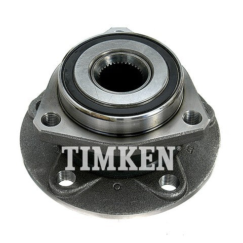 Timken Wheel Bearing and Hub Assembly P/N:HA590198 Fits: Audi A3 08-06, Volkswagen Eos 16-07, Volkswagen Golf 14-10, Volkswagen Golf City 10-07, Volkswagen Gti 10-06, Volkswagen R32 2008, Volkswagen Rabbit 09-06 - Image 1
