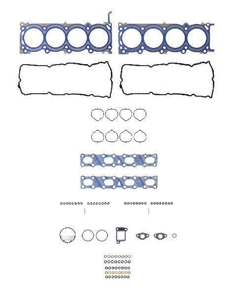 FEL-PRO Engine Cylinder Head Gasket Set P/N:HS 26372 PT Fits: Infiniti Qx56 10-04, Nissan Armada 15-05, Nissan Nv2500 17-12, Nissan Nv3500 17-12, Nissan Pathfinder 12-08, Nissan Pathfinder Armada 2004, Nissan Titan 15-04 - Image 1