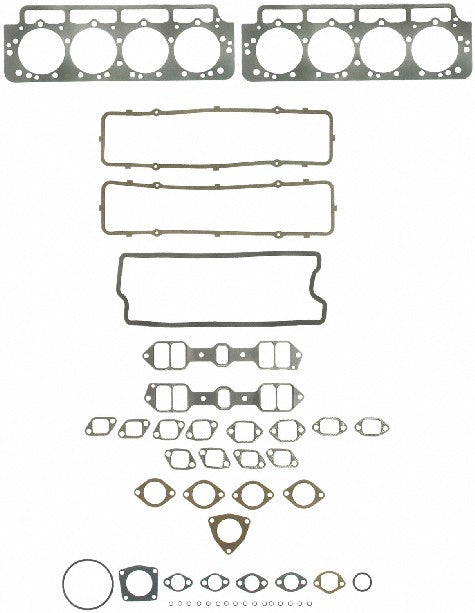 FEL-PRO Engine Cylinder Head Gasket Set P/N:HS 7673 PT-2 Fits: Allard J2, Allard J2x, Allard Monte Carlo, Allard Safari, Cadillac Commercial Chassis, Cadillac Deville, Cadillac Eldorado, Cadillac Series 60 Fleetwood, Cadillac Series 60 Special Fleetwood - Image 1