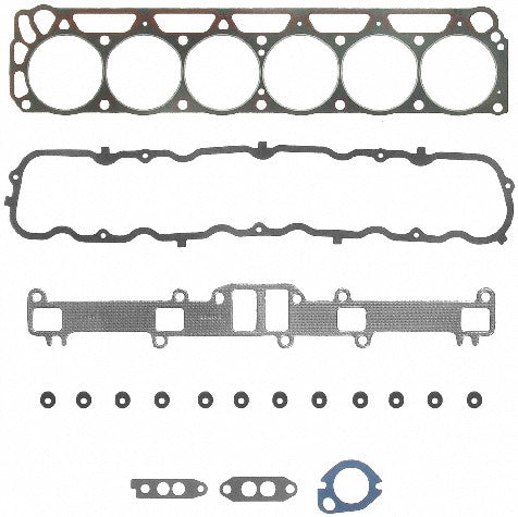 FEL-PRO Engine Cylinder Head Gasket Set P/N:HS 7916 PT-2 Fits: Ford 300, Ford Bronco, Ford Club Wagon, Ford Country Sedan, Ford Country Squire, Ford E-100 Econoline, Ford E-200 Econoline, Ford E-300 Econoline - Image 1