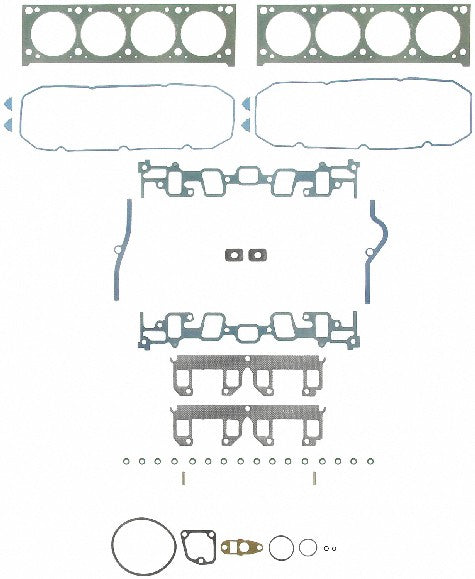FEL-PRO Engine Cylinder Head Gasket Set P/N:HS 8753 PT-3 Fits: Cadillac Commercial Chassis 89-88, Cadillac Deville 89-88, Cadillac Eldorado 89-88, Cadillac Fleetwood 89-88, Cadillac Seville 89-88 - Image 1