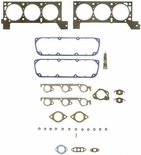 FEL-PRO Engine Cylinder Head Gasket Set P/N:HS 9830 PT Fits: Chrysler Imperial 93-91, Chrysler New Yorker 93-91, Chrysler TOWN &amp; COUNTRY 00-94, Dodge Caravan 99-96, Dodge Grand Caravan 00-94, Plymouth Grand Voyager 99-94, Plymouth Voyager 99-97 - Image 1