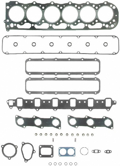 FEL-PRO Engine Cylinder Head Gasket Set P/N:HS 9871 PT-1 Fits: Ford B-600, Ford B-700, Ford C8000, Ford Cf6000, Ford Cft8000, Ford F-600, Ford F-700, Ford F-800, Ford Ln7000, Ford Ln8000, Ford Ls8000f, Ford Lts8000 - Image 1