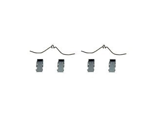 Dorman - First Stop Disc Brake Hardware Kit P/N:HW13165 Fits: Mazda 323 89-86, Mercury Capri 94-91, Mercury Tracer 89-87 - Image 1