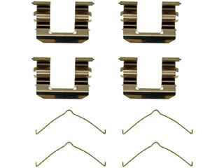Dorman - First Stop Disc Brake Hardware Kit P/N:HW13258 Fits: Hyundai Elantra 01-92, Hyundai Sonata 04-89, Hyundai Tiburon 01-97, Kia Optima 02-01 - Image 1