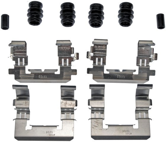 Dorman - First Stop Disc Brake Hardware Kit P/N:HW13584 Fits: Mitsubishi Outlander 11-09, Subaru B9 Tribeca 07-06, Subaru Forester 15-14, Subaru Legacy 13-10, Subaru Outback 15-10, Subaru Tribeca 14-08, Volvo S80 12-11 - Image 1