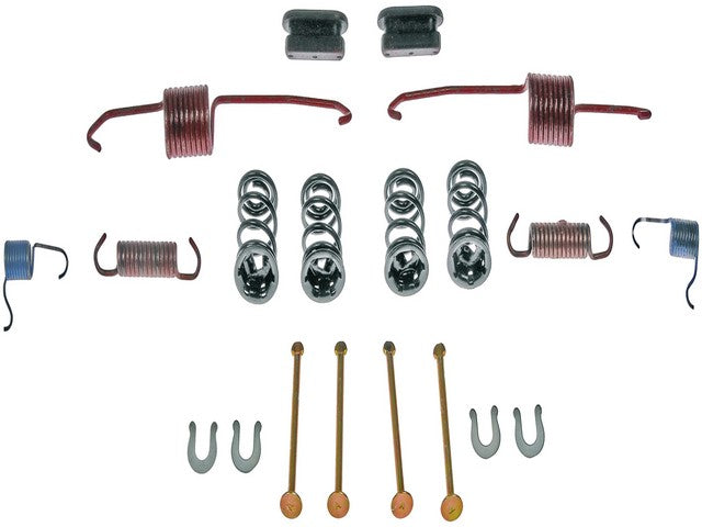 Dorman - First Stop Drum Brake Hardware Kit P/N:HW17282 Fits: Chevrolet Nova 88-85, Chevrolet Prizm 02-98, Geo Prizm 97-89, Toyota Camry 86-83, Toyota Celica 98-86, Toyota Corolla 02-84, Toyota Tercel 87-83 - Image 1