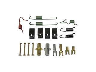 Dorman - First Stop Parking Brake Hardware Kit P/N:HW17402 Fits: Lexus Hs250h, Nissan Juke, Nissan Leaf, Nissan Rogue, Nissan Rogue Select, Nissan Sentra, Pontiac Vibe, Scion Tc, Toyota Camry, Toyota Celica, Toyota Corolla, Toyota Matrix, Toyota Rav4 - Image 1