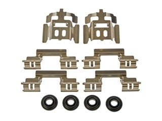 Dorman - First Stop Disc Brake Hardware Kit P/N:HW5764 Fits: Cadillac Deville, Cadillac Dts, Chevrolet Silverado 1500, Chevrolet Silverado 1500 Classic, Chevrolet Silverado 1500 Hd, GMC Sierra 1500, GMC Sierra 1500 Classic, GMC Sierra 1500 Hd - Image 1