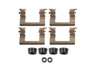 Dorman - First Stop Disc Brake Hardware Kit P/N:HW5875 Fits: Buick Lacrosse 09-08, Buick Lucerne 11-06, Cadillac Dts 11-06, Chevrolet Impala 13-06, Chevrolet Impala Limited 16-14, Chevrolet Monte Carlo 07-06 - Image 1