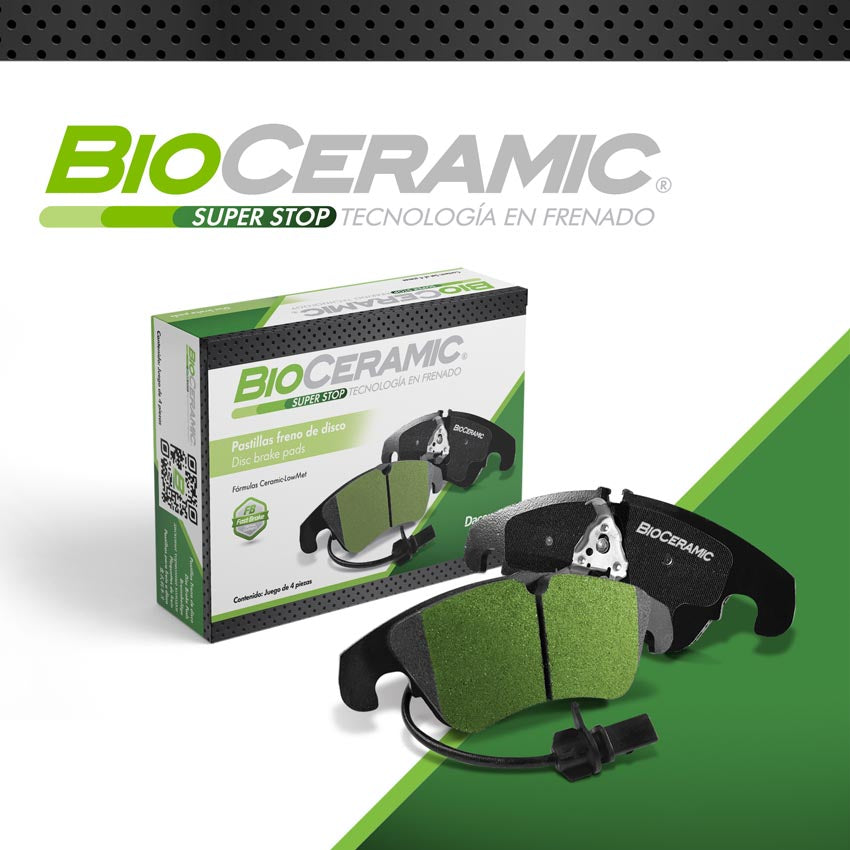 BioCeramic Juego de Balatas de Disco P/N: 8831-D1293