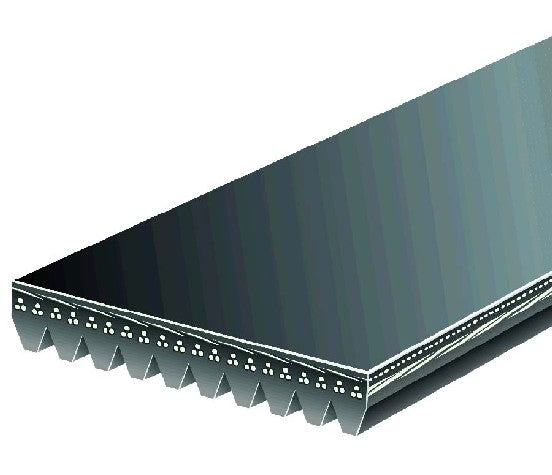Gates Serpentine Belt P/N:K100677 Fits: Mack Chn 2004, Mack Mru 2019, Mack Terrapro 2019, Mack Terrapro 2022 - Image 1
