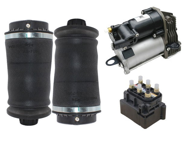 Westar Air Suspension Kit P/N:KT-1191 Fits: Mercedes-benz Gl350, Mercedes-benz Gl450, Mercedes-benz Gl550, Mercedes-benz Gle350, Mercedes-benz Gle400, Mercedes-benz Gls450, Mercedes-benz Gls550, Mercedes-benz Gls63 Amg, Mercedes-benz Ml350 - Image 1