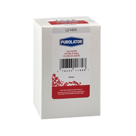 Purolator Engine Oil Filter P/N:L21405 Fits: Freightliner Sprinter 2500, Freightliner Sprinter 3500, Mercedes-benz C200, Mercedes-benz E250, Mercedes-benz Gle300d, Mercedes-benz Glk250, Mercedes-benz Ml250, Mercedes-benz Sprinter - Image 1