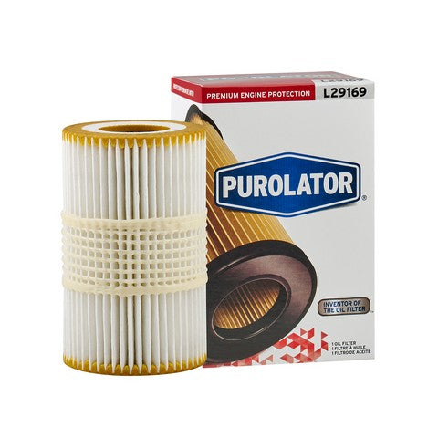 Purolator Engine Oil Filter P/N:L29169 Fits: Audi A6 2016, Audi A6 Quattro 18-16, Audi A7 2016, Audi A7 Quattro 18-16, Audi A7 Sportback 2019, Audi A8 Quattro 18-15, Audi Q7 19-17 - Image 1