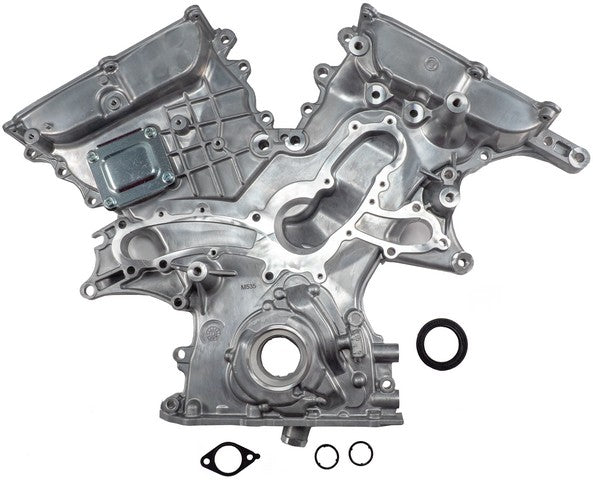 Melling Engine Oil Pump and Timing Cover Assembly P/N:M535 Fits: Lexus Es350 18-07, Lexus Rx350 15-07, Lexus Rx450h 15-10, Toyota Avalon 18-07, Toyota Camry 17-07, Toyota Highlander 16-08, Toyota Rav4 12-06, Toyota Sienna 16-07, Toyota Venza 15-09 - Image 1