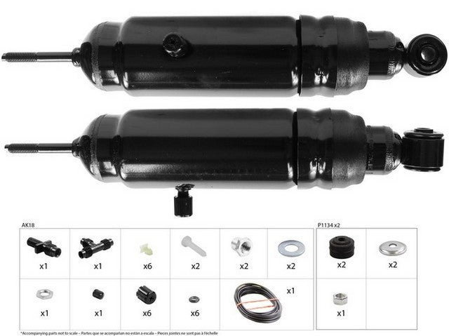 Monroe Shocks & Struts Air Shock Absorber P/N:MA711 Fits: Chevrolet Camaro 69-67, Pontiac Firebird 1967 - Image 1