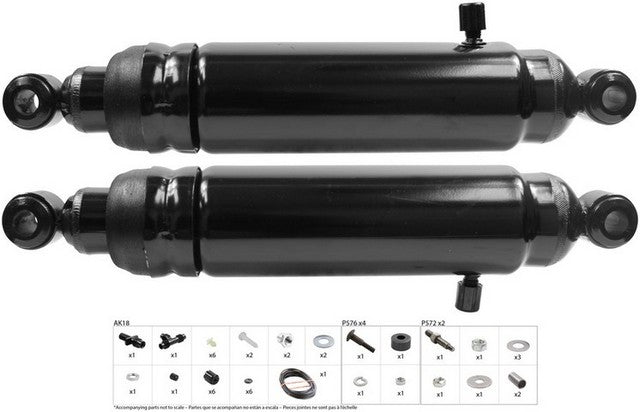 Monroe Shocks & Struts Air Shock Absorber P/N:MA728 Fits: Cadillac Calais 70-65, Cadillac Deville 70-65, Cadillac Eldorado 66-65, Cadillac Fleetwood 70-66, Isuzu Pickup 95-81, Toyota Land Cruiser 87-71 - Image 1
