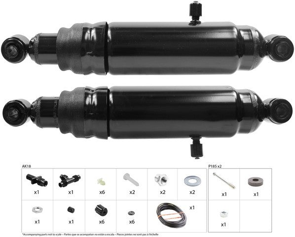 Monroe Shocks & Struts Air Shock Absorber P/N:MA746 Fits: Dodge B100, Dodge B100 Van, Dodge B150, Dodge B1500, Dodge B200, Dodge B200 Van, Dodge B250, Dodge B2500, Dodge Ram 1500 Van, Dodge Ram 2500 Van - Image 1