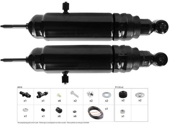 Monroe Shocks & Struts Air Shock Absorber P/N:MA777 Fits: Ford E-150 07-02, Ford E-150 Club Wagon 05-03, Ford E-150 Econoline 02-92, Ford E-150 Econoline 2007, Ford E-150 Econoline Club Wagon 02-92, Ford Econoline 06-99 - Image 1