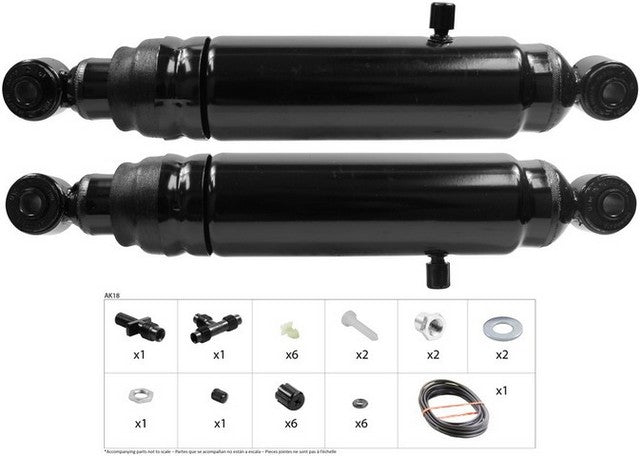 Monroe Shocks & Struts Air Shock Absorber P/N:MA828 Fits: Chevrolet C1500 2002, Chevrolet Silverado 1500 06-99, Chevrolet Silverado 1500 Classic 2007, GMC Sierra 1500 06-99, GMC Sierra 1500 Classic 2007 - Image 1