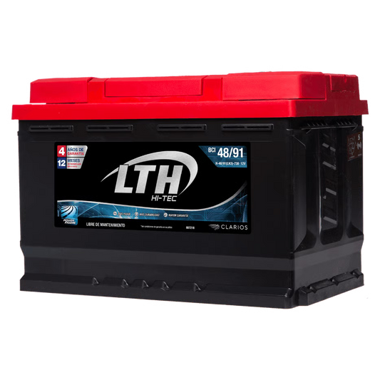 LTH HI-TEC Bateria Automotriz BCI 48/91 730CCA