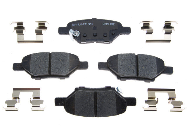 Raybestos Brakes Disc Brake Pad Set P/N:MGD1033CH Fits: Chevrolet Cobalt 08-05, Chevrolet Hhr 10-08, Chevrolet Malibu 12-04, Pontiac G5 10-07, Pontiac G6 10-05, Pontiac Pursuit 2006, Saturn Aura 09-07, Saturn Ion 07-04 - Image 1