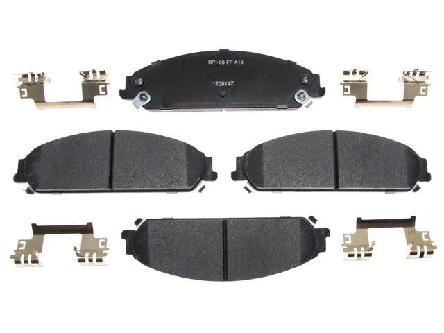 Raybestos Brakes Disc Brake Pad Set P/N:MGD1058CH Fits: Chrysler 200 14-13, Chrysler 300 23-05, Dodge Avenger 14-13, Dodge Caliber 09-08, Dodge Challenger 23-09, Dodge Charger 23-06, Dodge Magnum 08-05 - Image 1