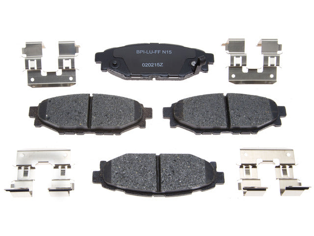 Raybestos Brakes Disc Brake Pad Set P/N:MGD1114CH Fits: Scion Fr-s 2013, Subaru Brz 16-13, Subaru Crosstrek 23-16, Subaru Forester 18-09, Subaru Impreza 23-08, Subaru Legacy 14-05, Subaru Outback 14-05, Subaru Wrx 21-13, Subaru Xv Crosstrek 15-13 - Image 1