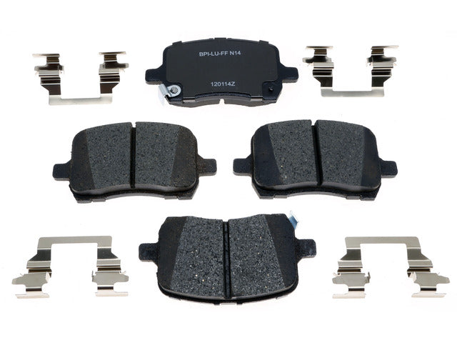 Raybestos Brakes Disc Brake Pad Set P/N:MGD1160CH Fits: Chevrolet Cobalt 2008, Chevrolet Hhr 11-06, Chevrolet Malibu 12-04, Pontiac G5 09-07, Pontiac G6 10-06, Saturn Aura 09-07 - Image 1