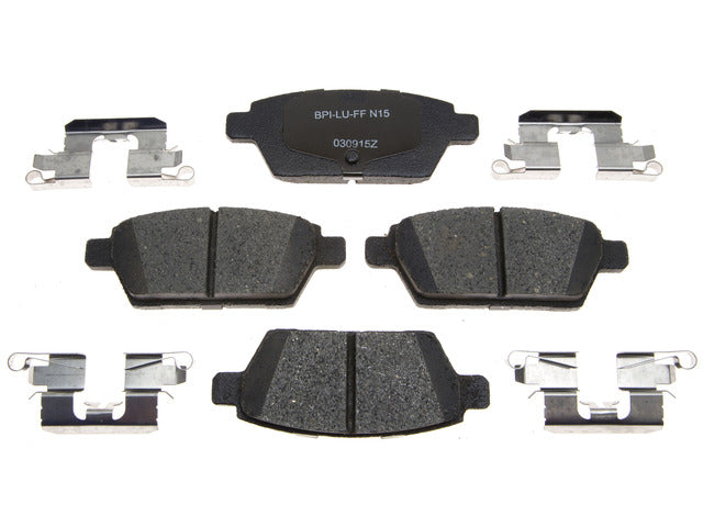 Raybestos Brakes Disc Brake Pad Set P/N:MGD1161CH Fits: Ford Fusion 12-06, Lincoln Mkz 12-07, Lincoln Zephyr 2006, Mazda 6 13-03, Mercury Milan 11-06 - Image 1