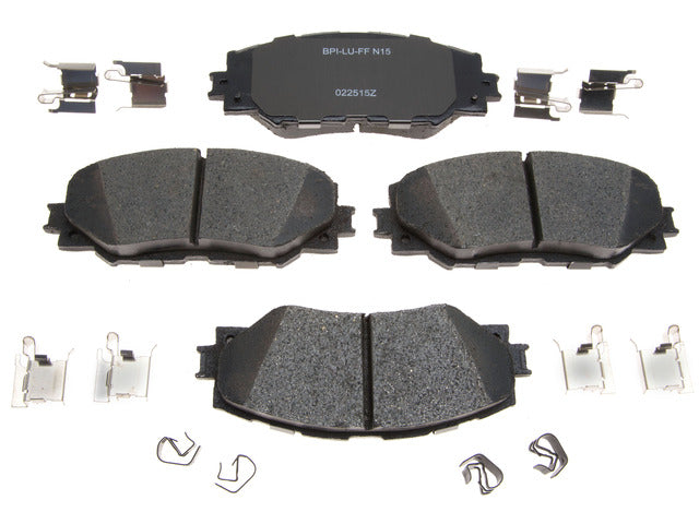Raybestos Brakes Disc Brake Pad Set P/N:MGD1210CH Fits: Lexus Hs250h 12-10, Pontiac Vibe 10-09, Scion Xb 15-08, Scion Xd 14-08, Toyota Corolla 19-09, Toyota Matrix 14-09, Toyota Prius V 18-12, Toyota Rav4 18-06 - Image 1