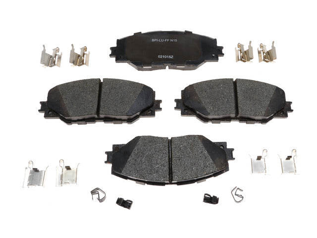 Raybestos Brakes Disc Brake Pad Set P/N:MGD1211CH Fits: Pontiac Vibe 10-09, Scion Im 2016, Scion Tc 16-11, Toyota Corolla Im 18-17, Toyota Matrix 13-09, Toyota Mirai 20-16, Toyota Rav4 18-06 - Image 1