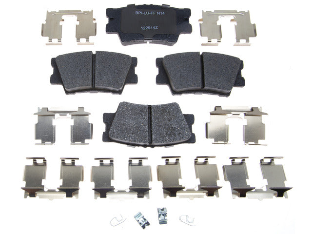 Raybestos Brakes Disc Brake Pad Set P/N:MGD1212CH Fits: Lexus Es300h 18-13, Lexus Es350 18-07, Lexus Hs250h 12-10, Pontiac Vibe 10-09, Toyota Avalon 18-08, Toyota Camry 23-07, Toyota Matrix 13-09, Toyota Rav4 18-06 - Image 1