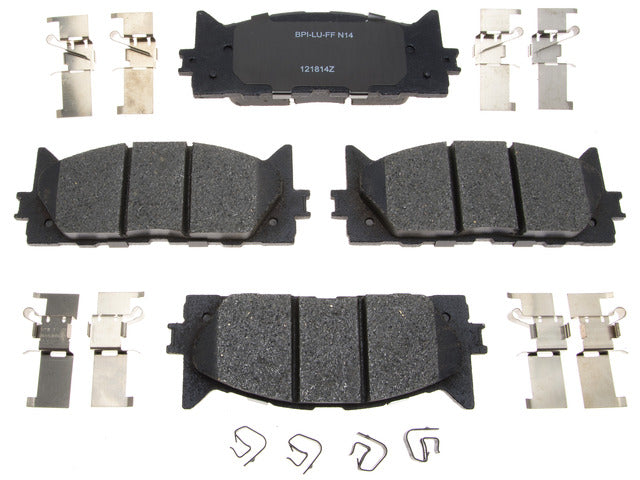 Raybestos Brakes Disc Brake Pad Set P/N:MGD1222CH Fits: Lexus Es300h 18-13, Lexus Es350 18-07, Toyota Avalon 18-08, Toyota Camry 17-07 - Image 1